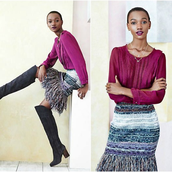 Anthropologie Tops - ANTHROPOLOGIE Thistleberry Blouse {L18}